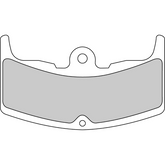 Pastiglie Freno Ferodo Platinum Road FDB310P Posteriore per HONDA CBX 550 F SUPERSPORT 550 1982 - 1984